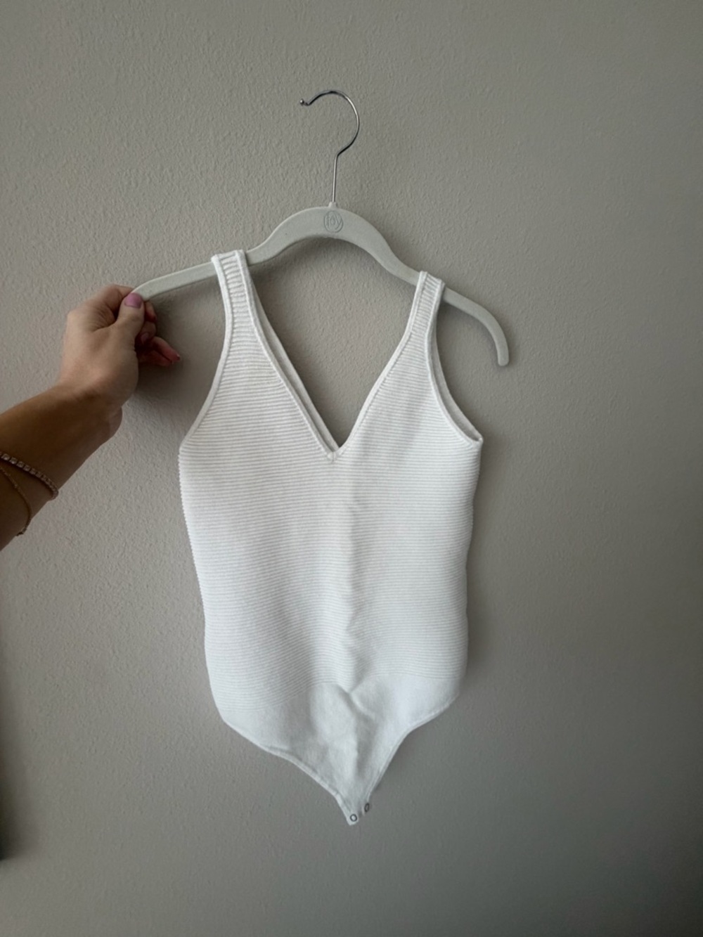 Abercrombie & Fitch Rib Knit Bodysuit